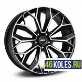 AEZ R20 / 9J PCD 5x112 ЕТ 33 ЦО 66.6 Leipzig dark