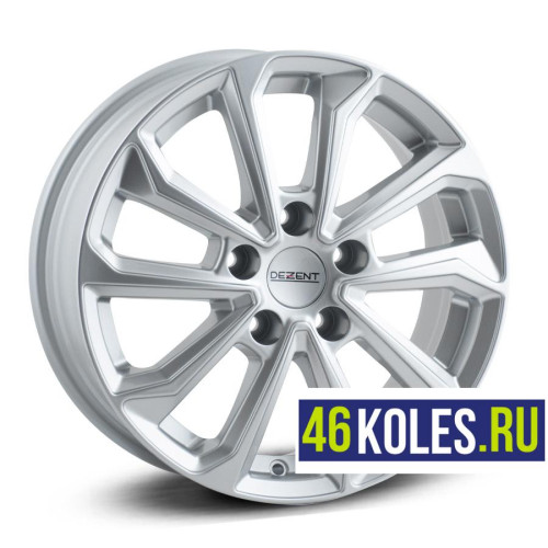 Dezent R16 / 6.5J PCD 5x114.3 ЕТ 50 ЦО 67.1 KS silver