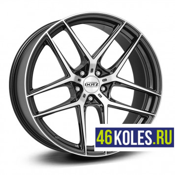 Dotz R19 / 8J PCD 5x114.3 ЕТ 45 ЦО 71.6 LagunaSeca dark