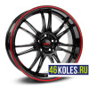 Dotz R19 / 8J PCD 5x112 ЕТ 45 ЦО 70.1 Shift pinstripe red