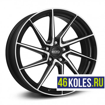 Dotz R17 / 7.5J PCD 5x114.3 ЕТ 48 ЦО 71.6 Spa dark