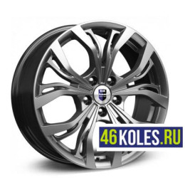 КиК R16 / 6.5J PCD 5x114.3 ЕТ 45 ЦО 67.1 Аламида
