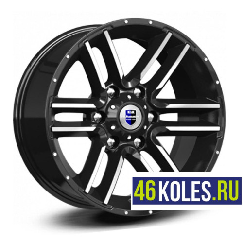 КиК R17 / 8J PCD 6x139.7 ЕТ -10 ЦО 106.1 Алгама