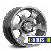 КиК R16 / 8J PCD 5x139.7 ЕТ -15 ЦО 110.1 Байконур Джип-Рейд КиК R16 / 8J PCD 5x139.7 ЕТ -15 ЦО 110.1 Байконур Джип-Рейд