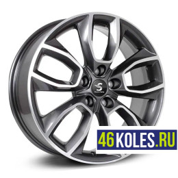Premium Series R18 / 7J PCD 5x112 ЕТ 43 ЦО 57.1 КР001 Kodiaq